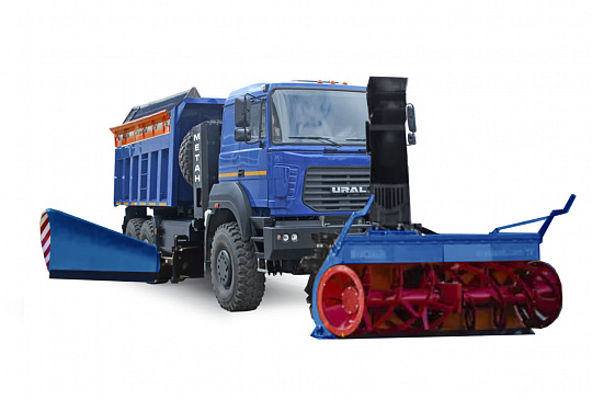 Комбинированная дорожная машина на шасси Урал-M 63701К-3921